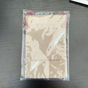 Small David Yurman Drawstring Bag NWT SEALED